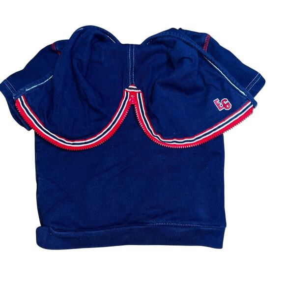 Vintage Sesame Street Elmo y2M embroidered character hoodie size 2T Y2K - Picture 2 of 6